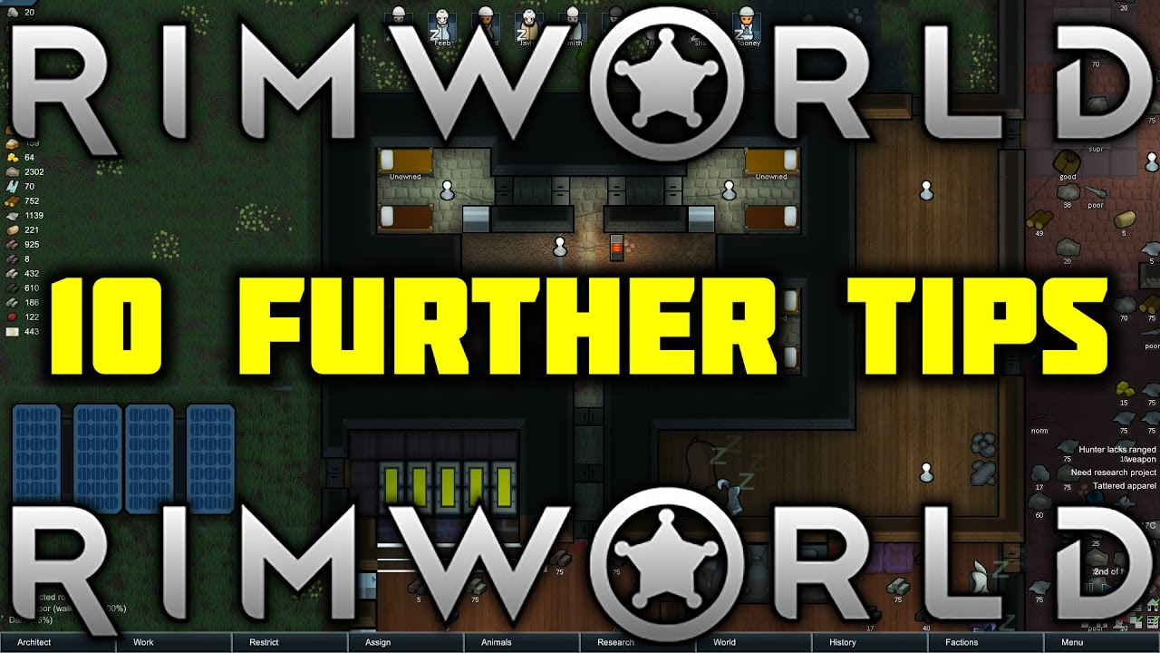 rimworld tips for mid games